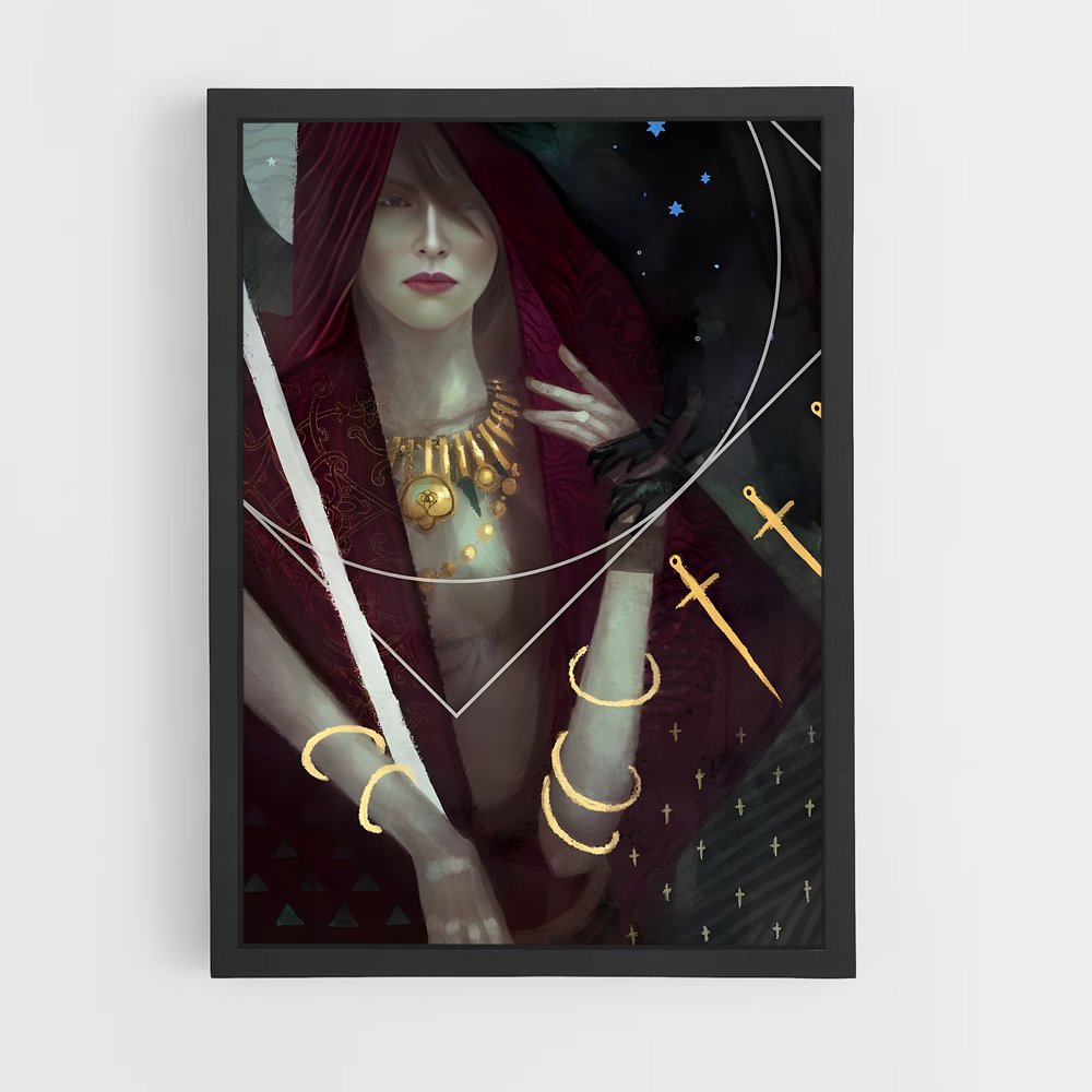 Poster Morrigan dragon – affiche Dragon age (vue 2)